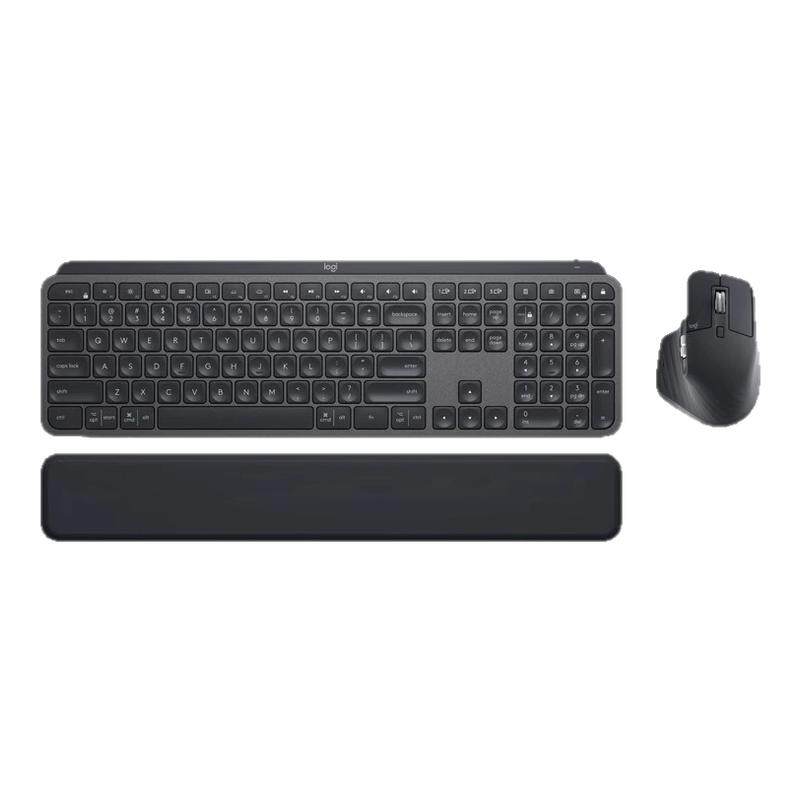 罗技MX Keys S COMBO办公商务键鼠套装master 3S无线蓝牙鼠标键盘