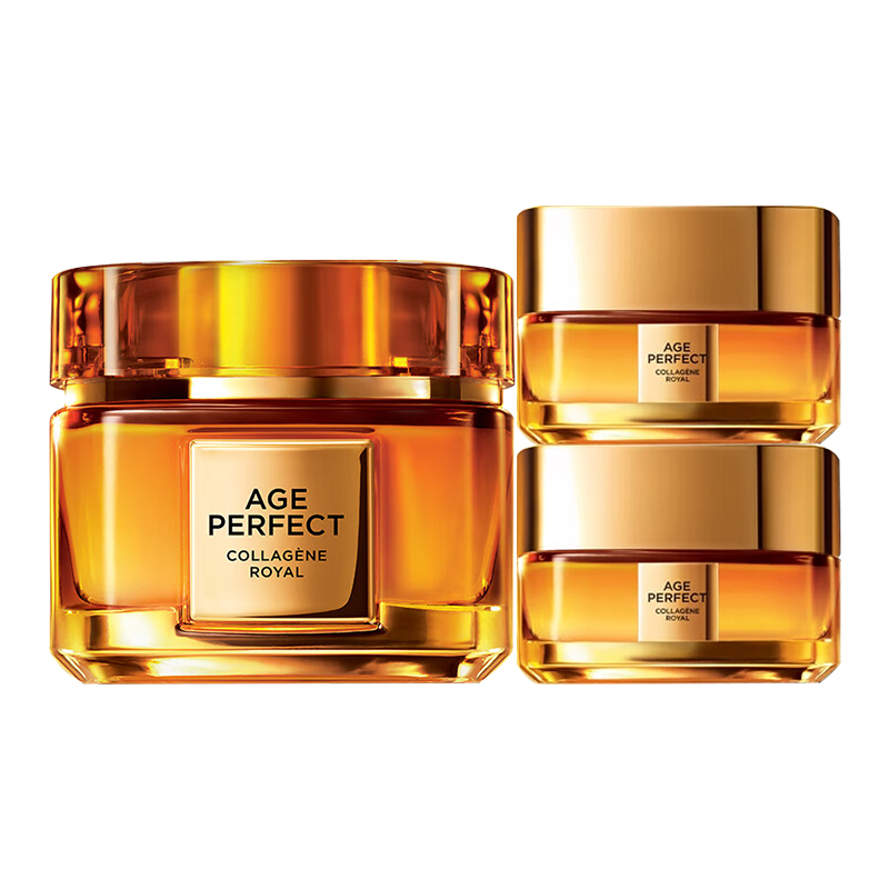 欧莱雅花蜜面霜滋润第三代正品