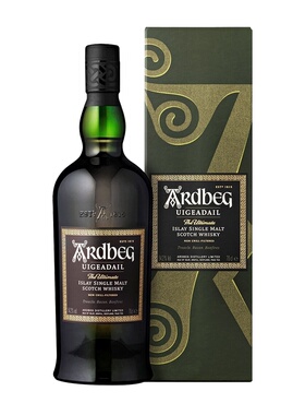 Ardbeg/雅柏阿贝乌干达 苏格兰单一麦芽威士忌酒海外原瓶进口洋酒