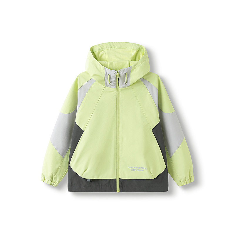 商场巴拉巴拉童装儿童冲锋外套男童防水春秋新款大童防风上衣户外