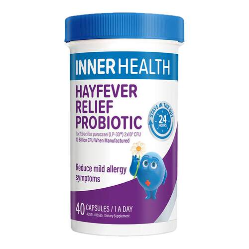 InnerHealth舒鼻益生菌儿童成人缓解调理抗敏益生菌40粒鼻子改善