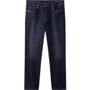 直筒复古休闲长裤 男款 防泼水加绒保暖 易打理防油污牛仔裤 骆驼男装