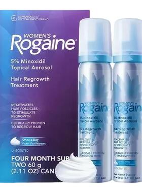 Rogaine/培健落健米诺地尔生发液女性增发泡沫防脱官方旗舰店正品