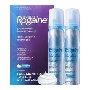 Rogaine/培健落健米诺地尔生发液女性增发泡沫防脱官方旗舰店正品