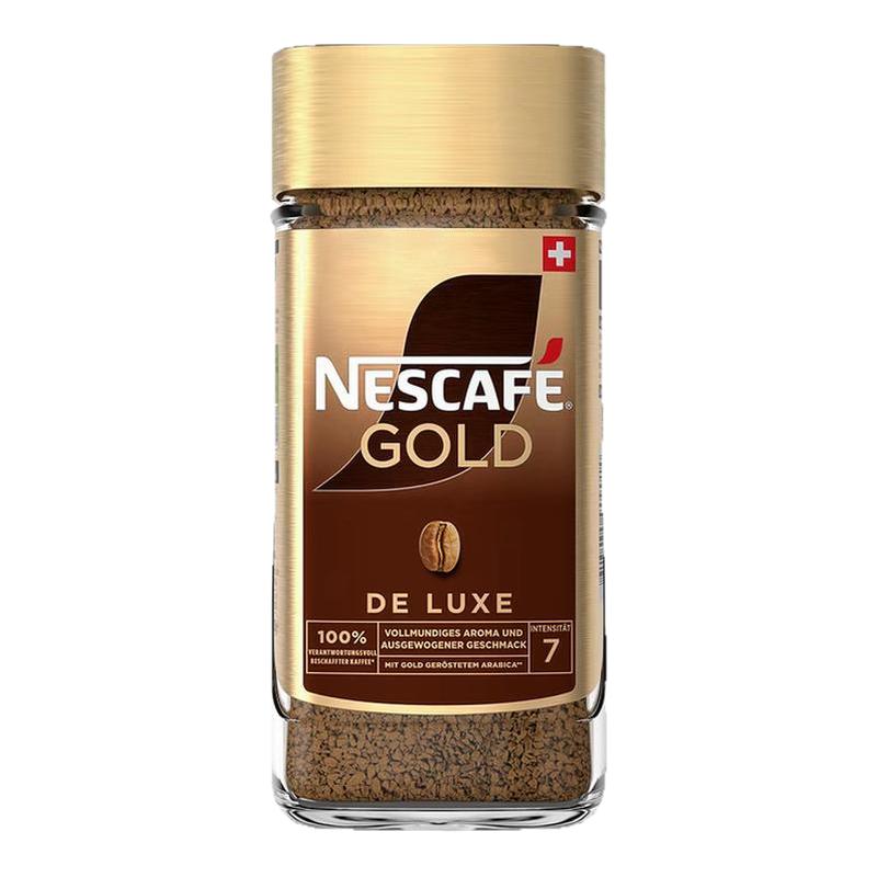 Nescafe雀巢瑞士进口金牌速溶冻干咖啡粉办公提神无糖美式黑咖啡