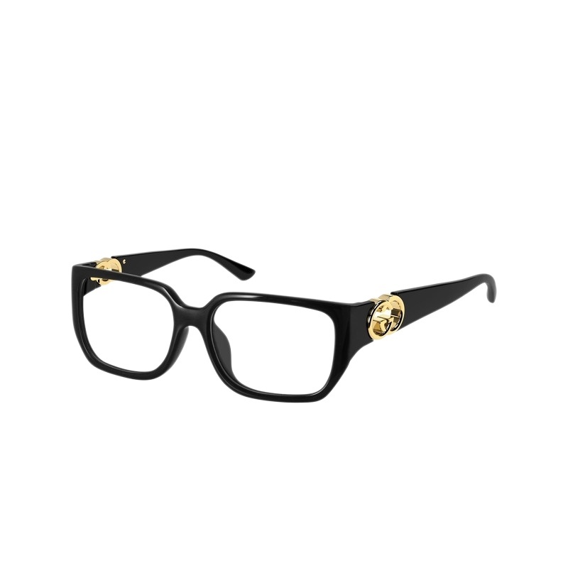 开云眼镜 古驰GUCCI黑框方框时尚百搭光学近视眼镜框GG1694OA