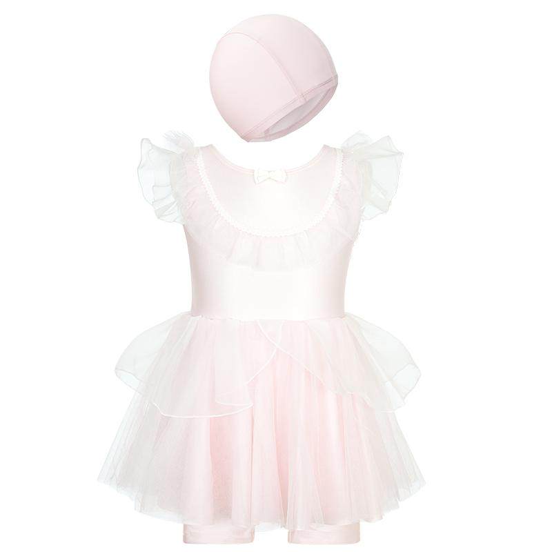 爱慕儿童男女孩海边度假温泉连体泳衣分身游泳裤耐氯A类