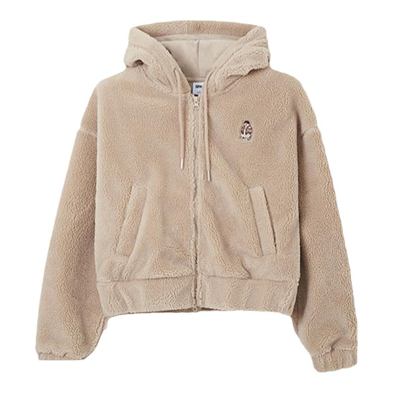 SPAO冬季小熊Woodie连帽外套