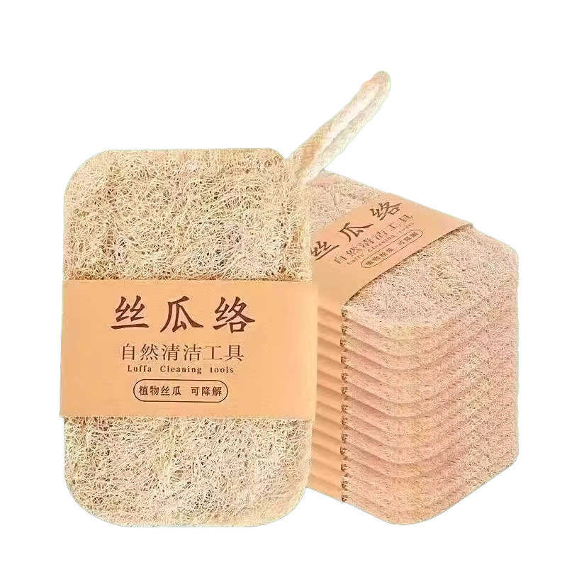 丝瓜络锅刷家用天然洗碗清洁刷百洁布厨房耐用不沾油不伤手丝瓜刷
