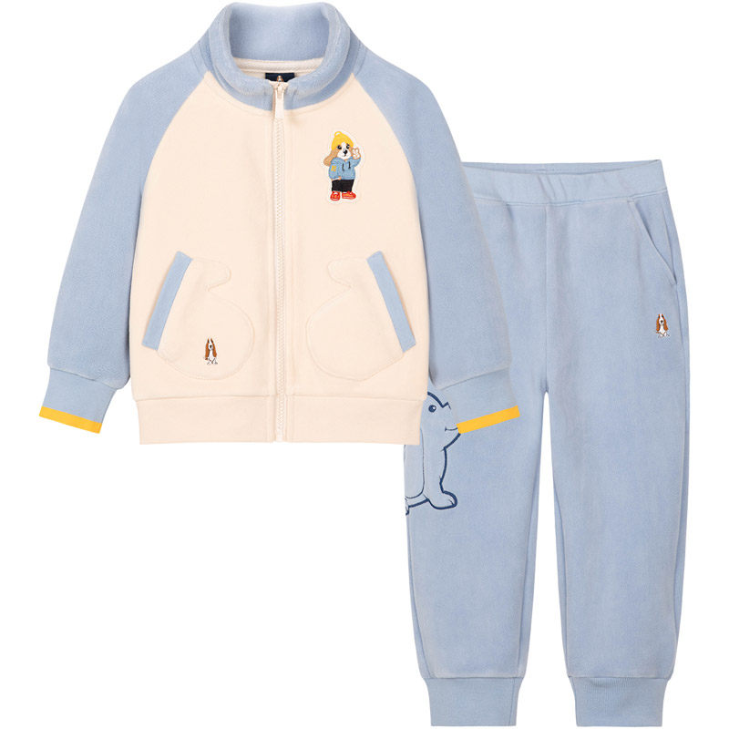 【25秋新品】暇步士童装男童套装小童宽松外套儿童休闲长裤两件套,童装/婴儿装/亲子装,套装,淘宝优惠券,粉丝福利购,淘宝优惠卷