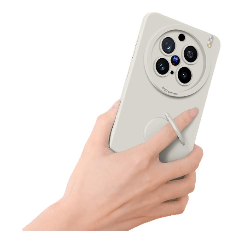 指环支架适用vivoX300pro手机壳新款x200ultra保护套高级感X100SPRO全包防摔液态硅胶x90/80带手绳男女70软外