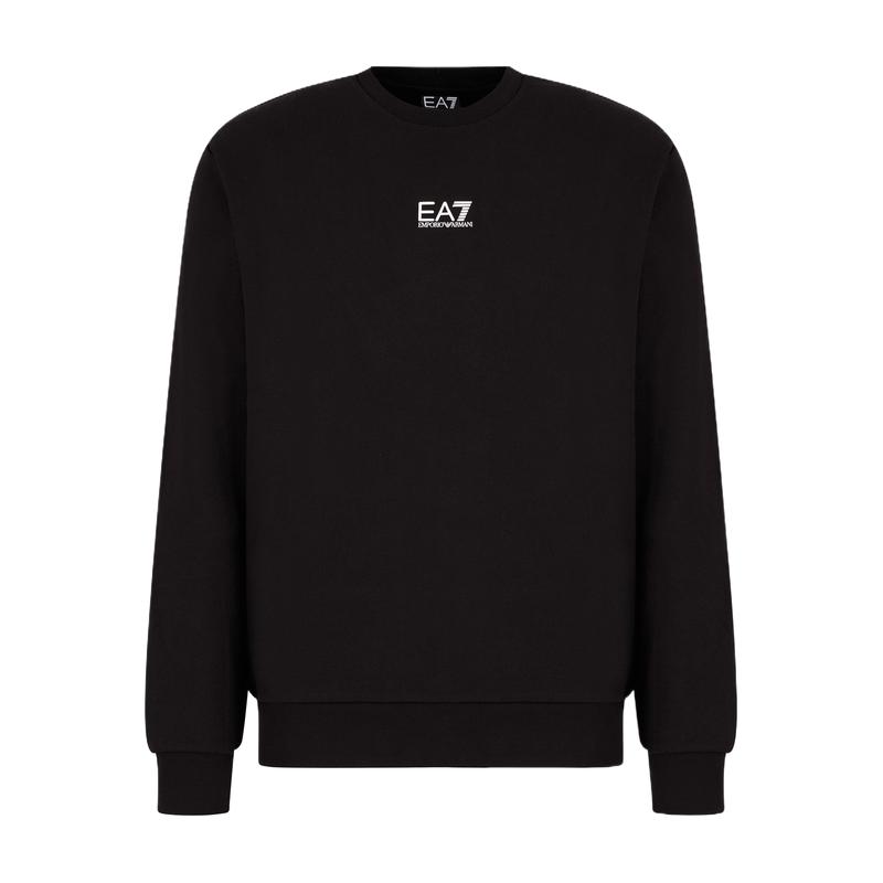 EA7/阿玛尼男士重磅圆领加绒卫衣
