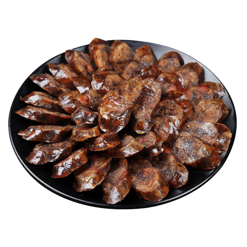 正宗莱芜香肠口镇南肠黑土猪猪肉香肠农家自制风干肠腊肠灌肠即食