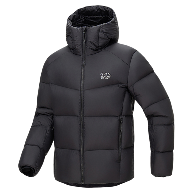 Ozark奥索卡25秋冬新品户外羽绒服男款透气舒适鹅绒保暖羽绒服
