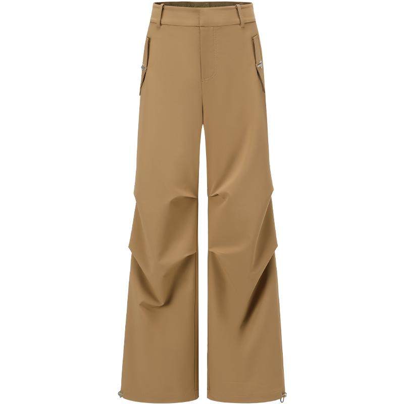 【软壳伞裤】户外工装裤春夏女宽松运动休闲长裤PT007 | 粒子狂热