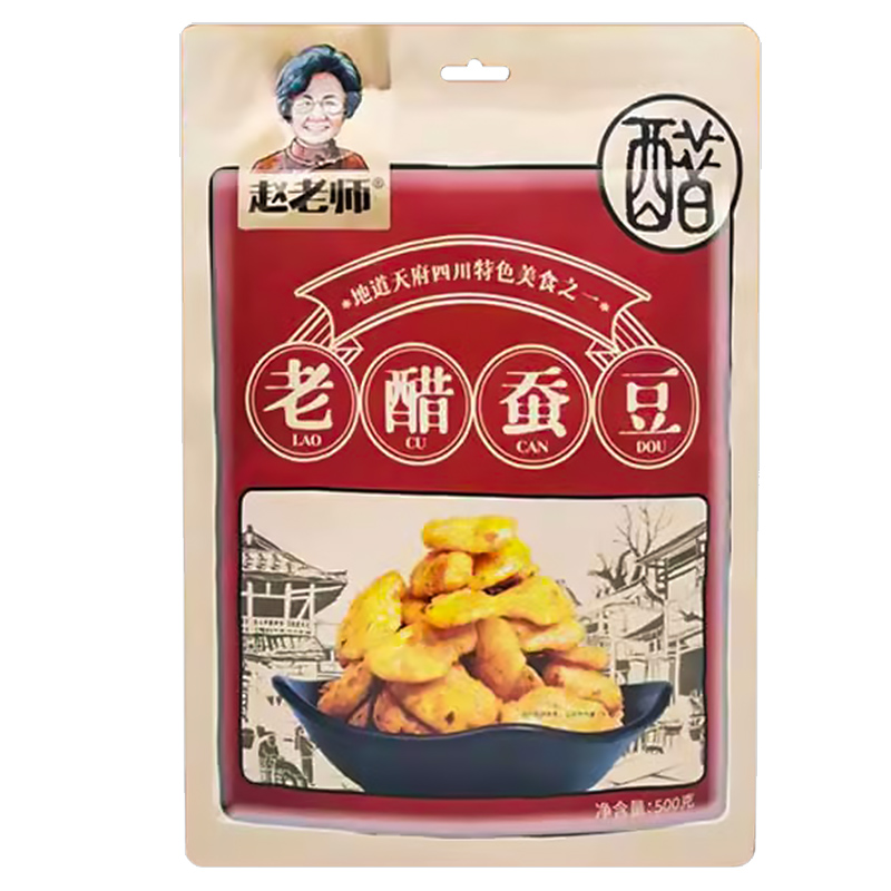 赵老师老醋蚕豆无壳500g