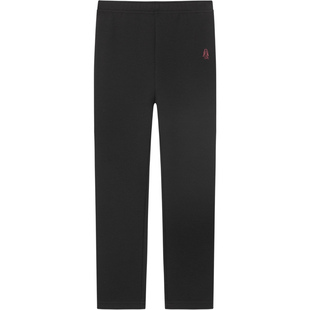 儿童休闲瑜伽裤 暇步士童装 中大童保暖长裤 25冬新品 女童加绒打底裤