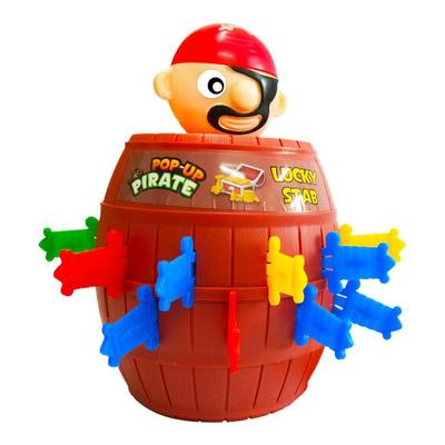 海盗桶叔叔插剑木桶刀亲子互动玩具团建聚会桌游搞怪游戏解压神器