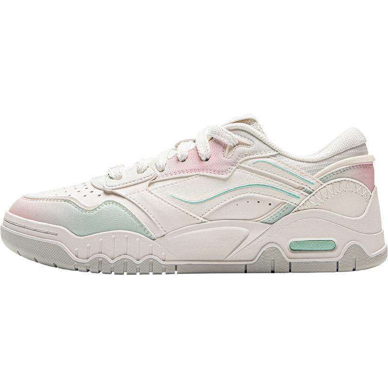 李宁月白3丨板鞋女鞋冬季新款百搭小白鞋舒适休闲鞋子运动鞋男鞋,运动鞋new,板鞋,淘宝优惠券,粉丝福利购,淘宝优惠卷