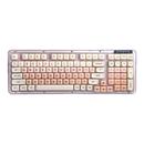 罗技K98S无线蓝牙粉底液机械键盘全键热插拔AI客制化办公静音女生