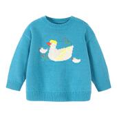 迷你巴拉巴拉男童毛衣2025秋冬新款 宝宝柔软圣诞可爱保暖针织毛衫