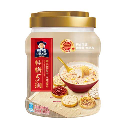 桂格猴头菇益生元麦片