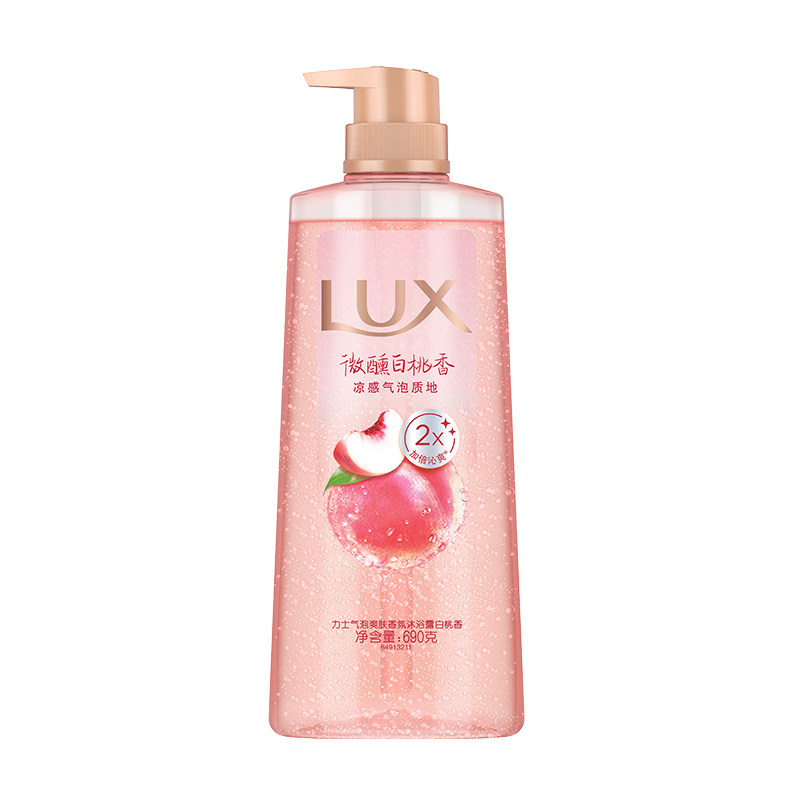 LUX/力士沐浴露微醺白桃香氛持久留香滋润保湿沐浴乳男女家庭装