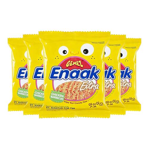 GEMEZ印尼进口enaak小鸡面干脆面办公室解馋零食小吃休闲食品rxc