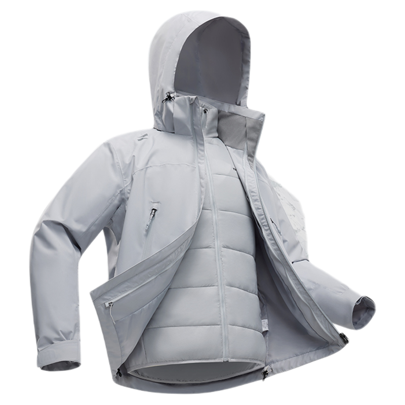 TAJEZZO探迹者娃娃脸同款户外通勤冲锋衣三合一防风保暖外套J11