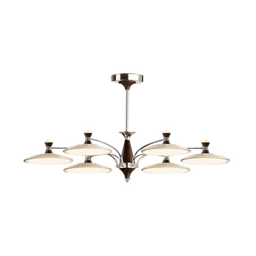 法式中古风客厅吊灯2025新款