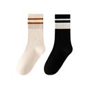 袜子女秋冬中筒袜2025新款 无骨棉袜抗菌防臭运动防滑女士长筒 爆款