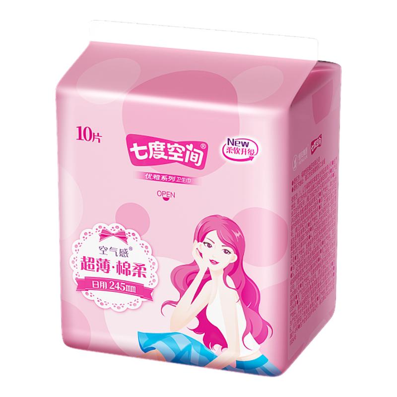 七度空间卫生巾优雅系列245mm