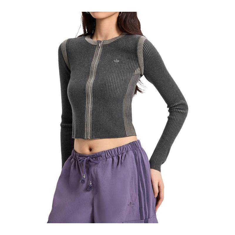 adidas阿迪达斯 2026春女针织衫 KR5037,运动服/休闲服装,运动茄克/外套,淘宝优惠券,粉丝福利购,淘宝优惠卷