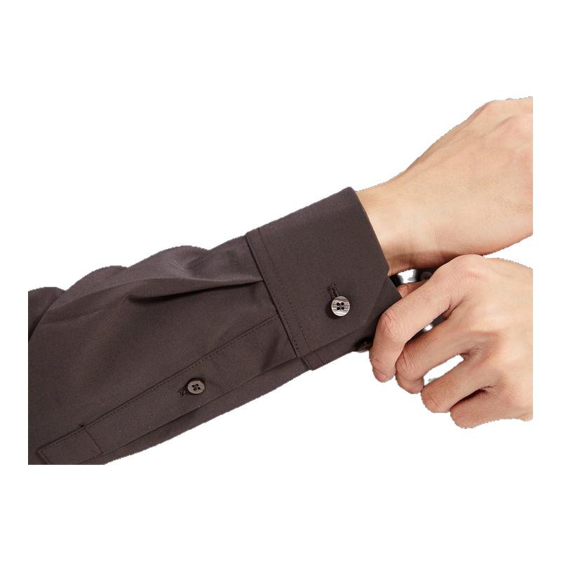 【简洁大方】利郎青年商务长袖衬衫男2025秋易打理衬衣男Q5CZC022