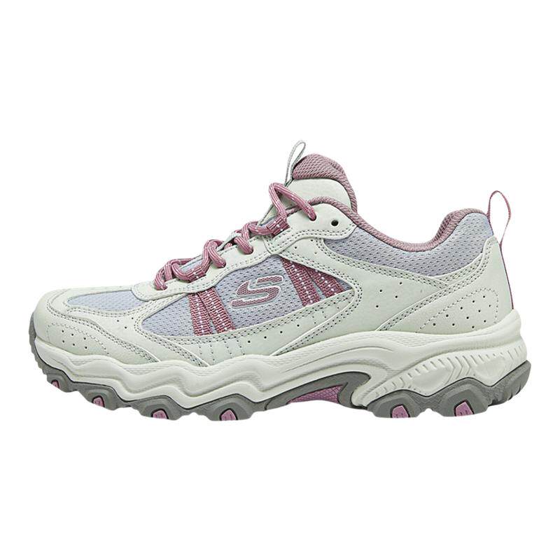 Skechers斯凯奇云野鞋春夏季女鞋跑步鞋厚底增高休闲运动户外登山