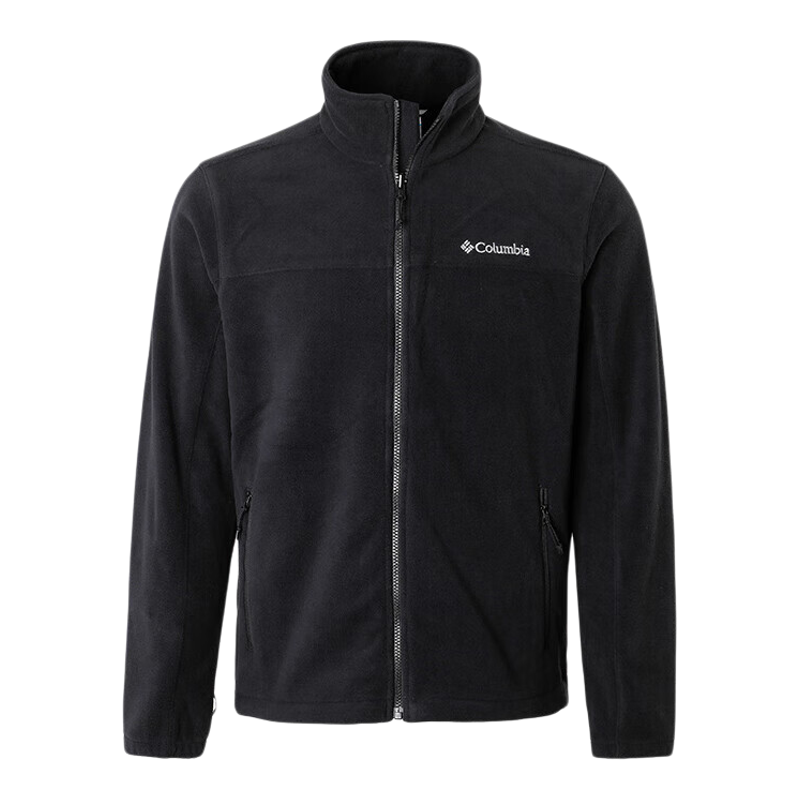 哥伦比亚户外男拒水防风抓绒冲锋