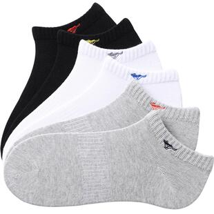 七匹狼袜子短袜男士 薄 纯棉透气吸汗浅口船袜短筒男生低帮白色夏季