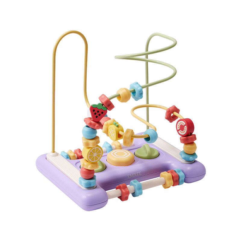 嫚熙儿童绕珠玩具婴幼儿串珠0到1岁蒙氏早教益智积木精细动作训练,玩具/童车/益智/积木/模型,儿童串珠/绕珠,淘宝优惠券,粉丝福利购,淘宝优惠卷