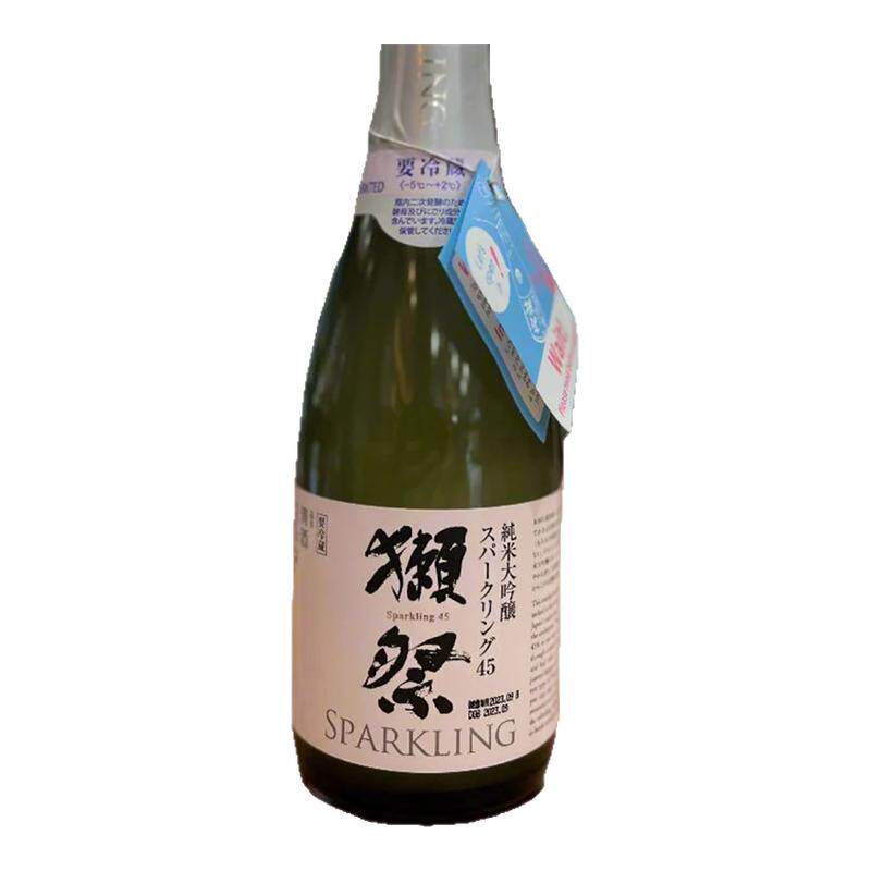 獭祭45气泡清酒 Dassai 日本直邮纯米大吟酿发泡浊酒360ml/720ml