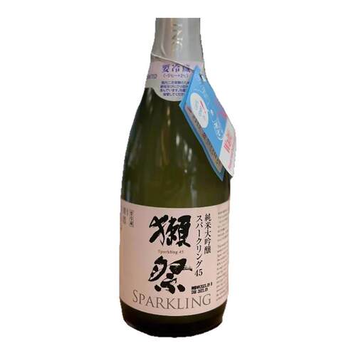 獭祭45气泡清酒 Dassai 日本直邮纯米大吟酿发泡浊酒360ml/720ml