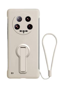 无边框适用于小米14Ultra手机壳17promax旋转支架13/15pro小米12spro超薄磨砂肤感保护套11全包10青春版防摔