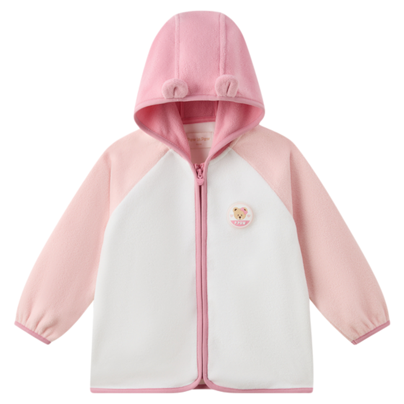 【抗静电】PawinPaw卡通小熊童装25秋冬新款男女宝宝户外毛绒外套
