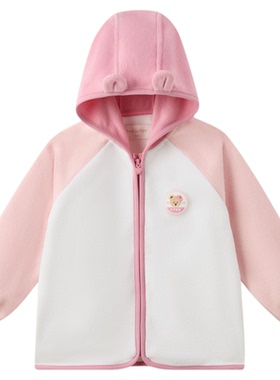 【抗静电】PawinPaw卡通小熊童装25秋冬新款男女宝宝户外毛绒外套