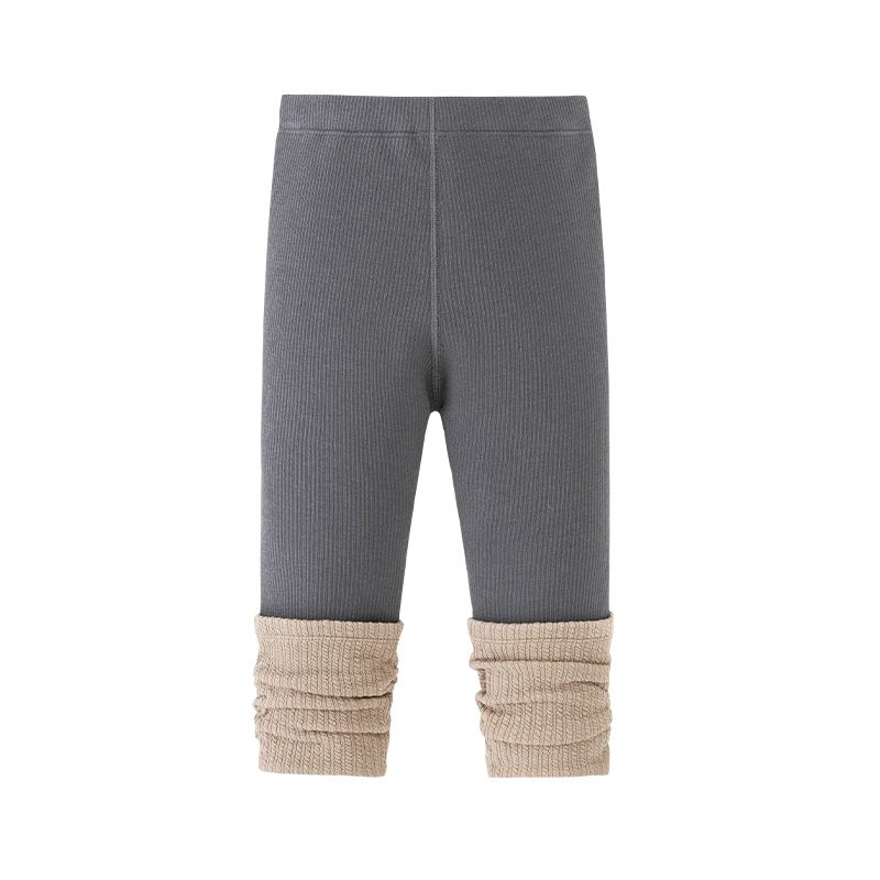 迷你巴拉女宝宝保暖高弹打底裤