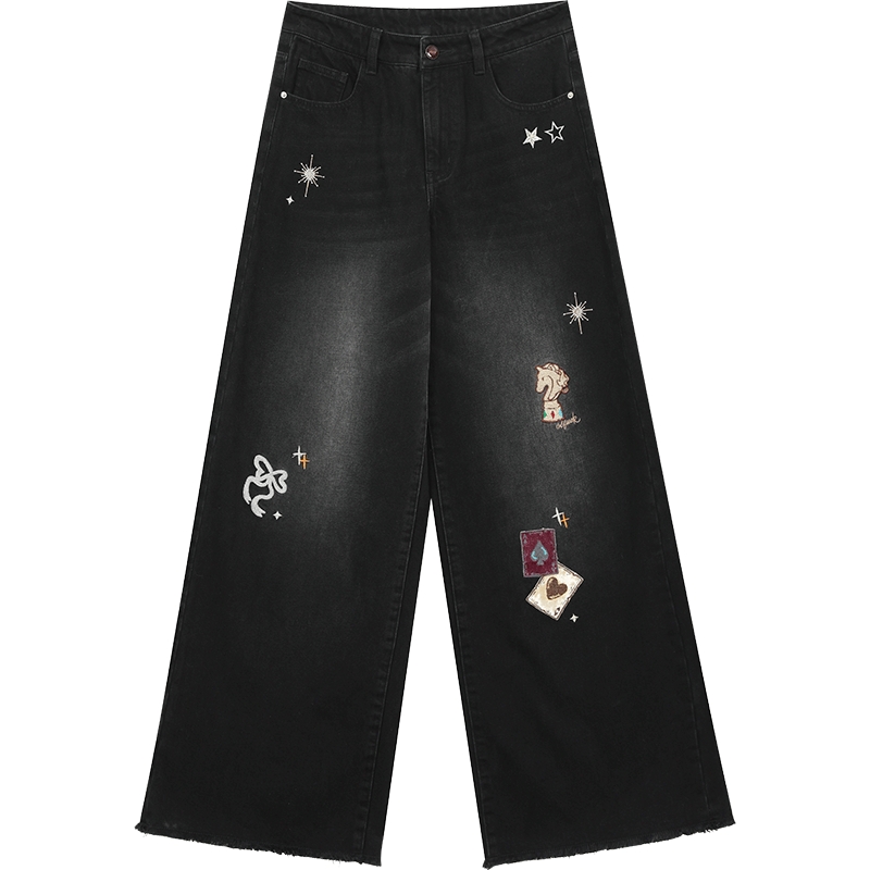 妖精的口袋【趣玩吧】牛仔裤