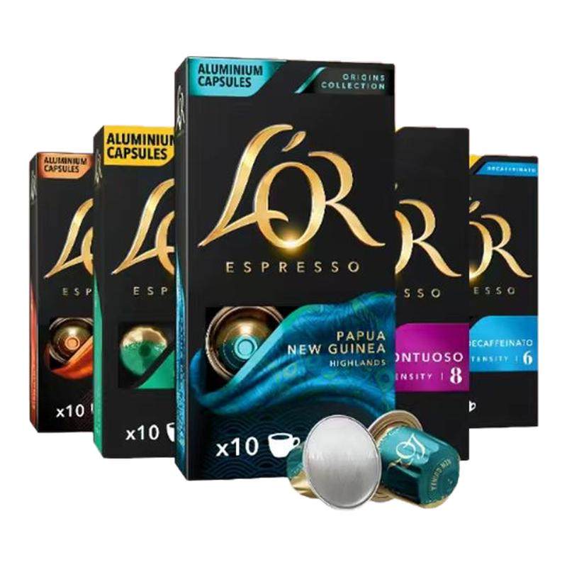 进口Lor意式原装进口黑咖啡胶囊