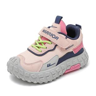 回力童鞋女童冬鞋女款2025新款秋冬季大童皮面女孩棉鞋儿童运动鞋