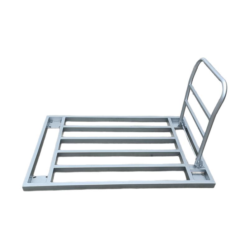 平板车方管车拉货搬运车载重王大号折叠手推车推货车（车架子）