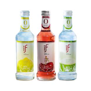 if果酒微醺椰子酒樱桃酒柠檬酒275ml 6瓶女士低度甜酒NFC水果酒