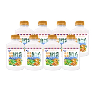 青海湖高原娟姗鲜牛奶500ml 8瓶3.8g蛋白成人儿童营养鲜牛奶